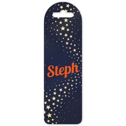 Personalised Bookmarks with Starry Night Custom Colour design
