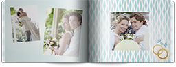 11x8" Hardback Photo Book - Matte Paper with Two Rings design
