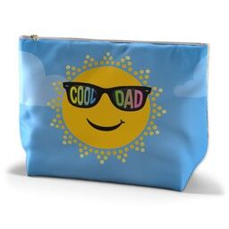 Personalised Wash Bag (Large) with Cool Dad Sunglasses design
