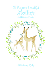 Card with My Wonderful Mum design