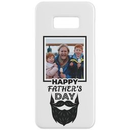 Personalised Samsung Galaxy S8 Case with Big Beard Sentiments design