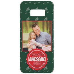 Personalised Samsung Galaxy S8 Case with Bottle Cap design