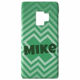 Personalised Samsung Galaxy S9 Case with Crosses Custom Colour design