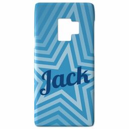 Personalised Samsung Galaxy S9 Case with Stars Custom Colour design