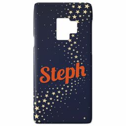 Personalised Samsung Galaxy S9 Case with Starry Night Custom Colour design