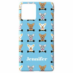 Personalised iPhone 11 Pro Case with Dog and Bone Text design