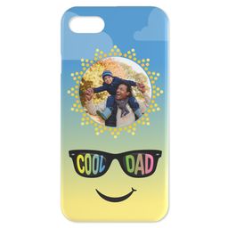 Personalised iPhone 7 Case with Cool Dad Sunglasses design