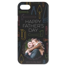 Personalised iPhone 7 Case with DIY Tools Dad design