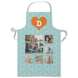 Personalised Apron with Geometric design