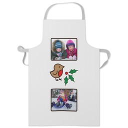 Personalised Apron with Little Robin design