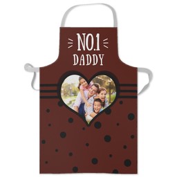 Personalised Apron with No.1 Daddy design