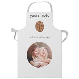 Personalised Apron with Nuts Mum design