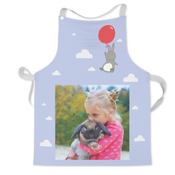 Personalised Kids Aprons with Bunny Balloon design