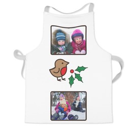 Personalised Kids Aprons with Little Robin design