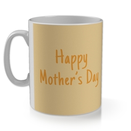 11oz Gloss Photo Mug with Happy Mother's Day Spiral design