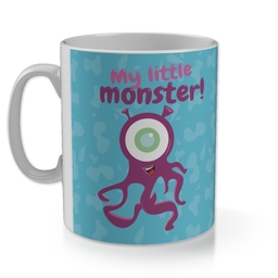 11oz Gloss Photo Mug with Little Monster Tentacles design
