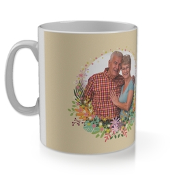 11oz Gloss Photo Mug with Thanks Grandparents design