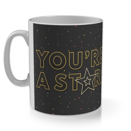 11oz Gloss Photo Mug with You're A Star design