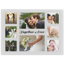 Photo Chopping Boards with Together Forever Custom Colour design