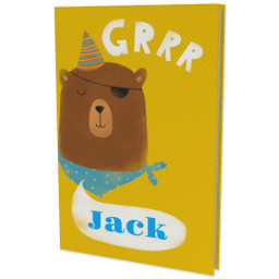 Personalised Notebooks (Hard Cover) with Bear design