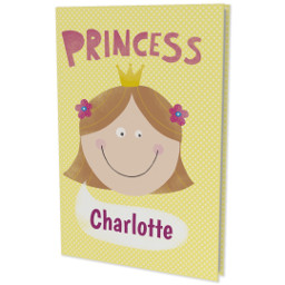 Personalised Notebooks (Hard Cover) with Princess design