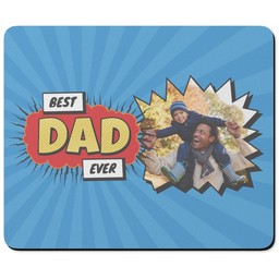 Personalised Mouse Mats with Best Dad Ever Explosion design