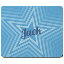 Personalised Mouse Mats with Stars Custom Colour design
