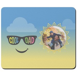 Personalised Mouse Mats with Cool Dad Sunglasses design