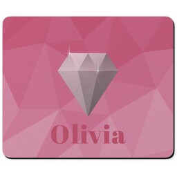 Personalised Mouse Mats with Diamond Custom Colour design