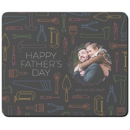 Personalised Mouse Mats with DIY Tools Dad design