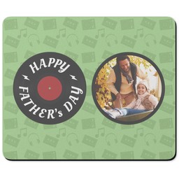 Personalised Mouse Mats with Vinyl Records Sentiments design