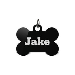 Personalised Dog Tags (Bone) with Custom Colour (Custom Text Only) design