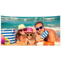 Personalised Beach Towel with Full Photo design
