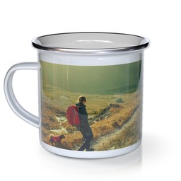 Personalised Enamel Mugs with Full Photo design