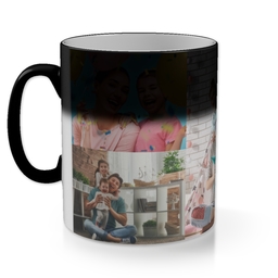 11oz Personalised Heat Changing Mugs with Borderless Collage design