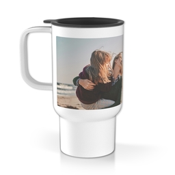 Personalised Travel Mug With Handle with Full Photo design