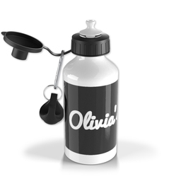 Personalised Drink Bottle with Custom Colour (Custom Text Only) design