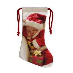 Personalised Stocking with Full Photo design